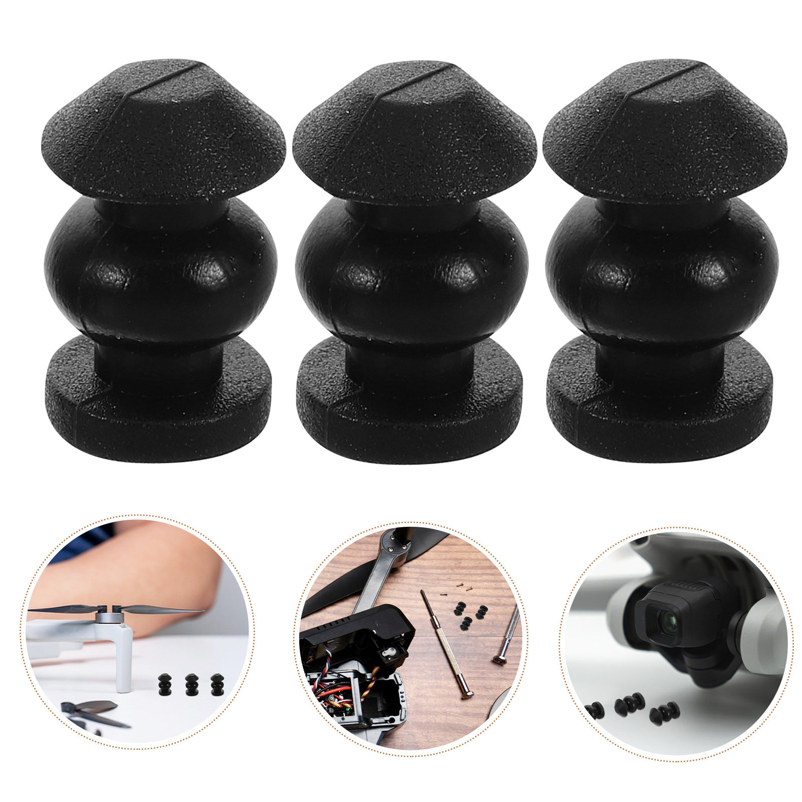 10Pcs Universal Drone Gimbal S - Drone Gimbal Dampener 评论和价格