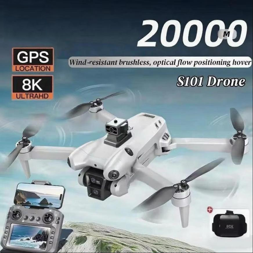 S101 Drone 8K HD Professinal D - Drone Gimbal 2 Axis 评论和价格